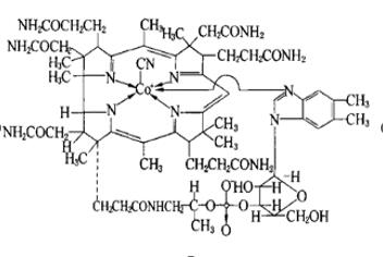 維生素B12 (氰鈷胺) Vitamin B12 (Cyanocobalamin)（CAS NO.:68-19-9)